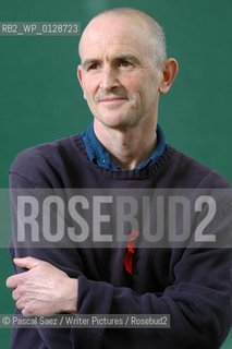 British writer and former priest Simon Parke, author of The Beautiful Life: Ten New Commandments for the Twenty-First Century at the Edinburgh International Book Festival 2007. ..Copyright©Pascal Saez/Writer Pictures/Rosebud2