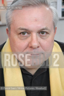Writer Jean-Francois Parot at the Salon du Livre (Book Fair) in Paris, March 2006....Copyright©Pascal Saez/Writer Pictures/Rosebud2