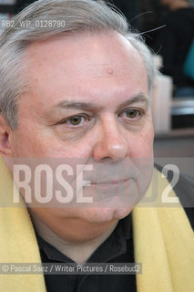 Writer Jean-Francois Parot at the Salon du Livre (Book Fair) in Paris, March 2006....Copyright©Pascal Saez/Writer Pictures/Rosebud2