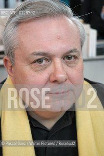 Writer Jean-Francois Parot at the Salon du Livre (Book Fair) in Paris, March 2006....Copyright©Pascal Saez/Writer Pictures/Rosebud2