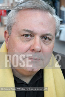 Writer Jean-Francois Parot at the Salon du Livre (Book Fair) in Paris, March 2006....Copyright©Pascal Saez/Writer Pictures/Rosebud2