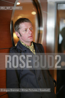 Glen Patterson at the Wigtown Book Festival, 2007.copyright©Angus Bremner/Writer Pictures/Rosebud2