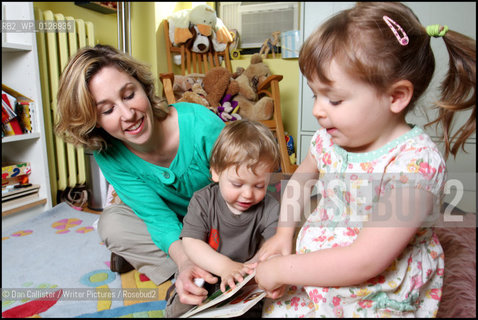 Pamela Paul and her children in their home in Harlem, New York, USA.   ..copyright©Dan Callister/Writer Pictures/Rosebud2