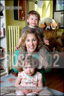 Pamela Paul and her children in their home in Harlem, New York, USA.   ..copyright©Dan Callister/Writer Pictures/Rosebud2
