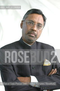 Indian diplomat and writer Pavan Varma at the Edinburgh International Book Festival 2005...Copyright©Pascal Saez.Pascal Saez/Writer Pictures/Rosebud2