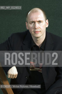 David Peace,novelist. winner of the James Tait Memorial Prize and one of Grantas Best Young Novelists Written books about the Yorkshire Ripper,The Miners Striks and now about a football manager..©CREDIT/Writer Pictures/Rosebud2