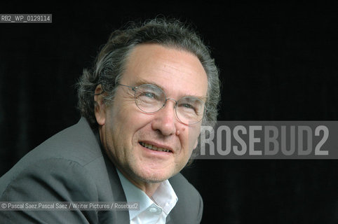 French writer Pierre Peju, author of The Girl from the Chartreuse at the Edinburgh International Book Festival 2005...Copyright©Pascal Saez.Pascal Saez/Writer Pictures/Rosebud2