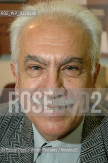 Turkish writer Dogu Perincek at the Istanbul Book Fair...Copyright©Pascal Saez/Writer Pictures/Rosebud2