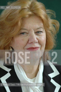 British crime writer Anne Perry at the Edinburgh International Book Festival...Copyright©Pascal Saez/Writer Pictures/Rosebud2