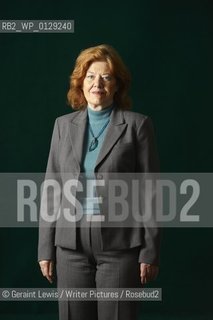 Anne Perry, author and Crime writer of the book Execution Dock at The Edinburgh International Book Festival 2009..copyright©Geraint Lewis/Writer Pictures/Rosebud2