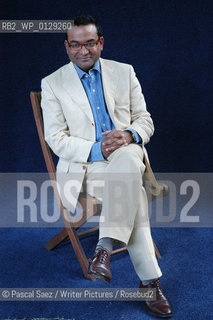 British Psychiatrist, writer and broadcaster Dr Raj Persaud at the Edinburgh International Book Festival...Copyright©Pascal Saez/Writer Pictures/Rosebud2