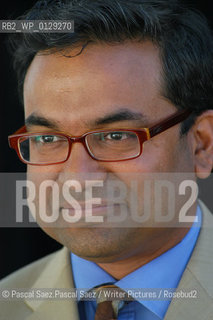 British psychiatrist and writer Dr Raj Persaud, at the Edinburgh International Book Festival 2004...Copyright©Pascal Saez.Pascal Saez/Writer Pictures/Rosebud2