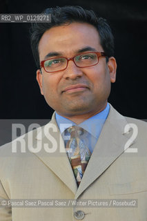 British psychiatrist and writer Dr Raj Persaud, at the Edinburgh International Book Festival 2004...Copyright©Pascal Saez.Pascal Saez/Writer Pictures/Rosebud2