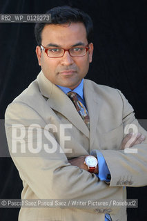 British psychiatrist and writer Dr Raj Persaud, at the Edinburgh International Book Festival 2004...Copyright©Pascal Saez.Pascal Saez/Writer Pictures/Rosebud2