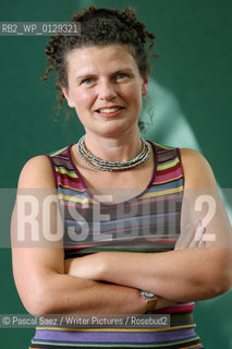 Writer Clare Pettitt, author of Dr Livingstone, I presume?, at the Edinburgh International Book Festival 2007. ..Copyright©Pascal Saez/Writer Pictures/Rosebud2