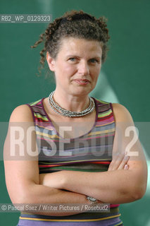 Writer Clare Pettitt, author of Dr Livingstone, I presume?, at the Edinburgh International Book Festival 2007. ..Copyright©Pascal Saez/Writer Pictures/Rosebud2
