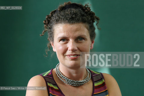 Writer Clare Pettitt, author of Dr Livingstone, I presume?, at the Edinburgh International Book Festival 2007. ..Copyright©Pascal Saez/Writer Pictures/Rosebud2