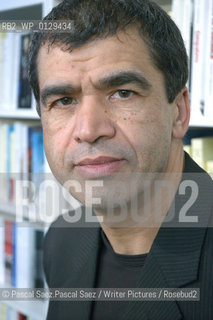 French writer Daniel Picouly at the Salon du Livre (Book Fair) in Paris, March 2006..Copyright©Pascal Saez.Pascal Saez/Writer Pictures/Rosebud2