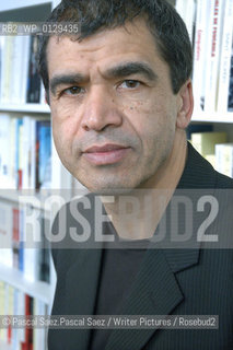 French writer Daniel Picouly at the Salon du Livre (Book Fair) in Paris, March 2006..Copyright©Pascal Saez.Pascal Saez/Writer Pictures/Rosebud2
