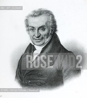 Charles Pigault-Lebron (1753-1835).French novelist..Copyright©NNG/Writer Pictures/Rosebud2