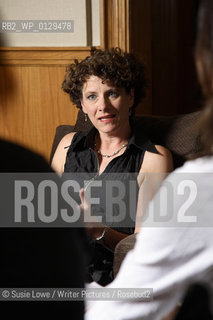 Canadian Psychologist, Writer and Journalist Susan Pinker photographed at Channings Hotel Edinburgh to accompany an interview by Katya Timms and Samiha Shafy for Der Spiegel, Germany .31/08/2008..Copyright©Susie Lowe/Writer Pictures/Rosebud2