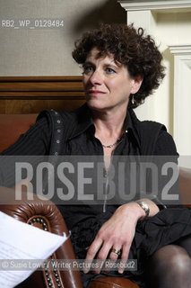 Canadian Psychologist, Writer and Journalist Susan Pinker photographed at Channings Hotel Edinburgh to accompany an interview by Katya Timms and Samiha Shafy for Der Spiegel, Germany .31/08/2008..Copyright©Susie Lowe/Writer Pictures/Rosebud2