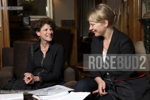 Canadian Psychologist, Writer and Journalist Susan Pinker photographed at Channings Hotel Edinburgh to accompany an interview by Katya Timms and Samiha Shafy for Der Spiegel, Germany .31/08/2008..Copyright©Susie Lowe/Writer Pictures/Rosebud2