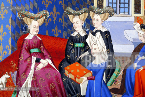 Christine de Pisan (1363-1431) French Poet..Copyright©NMG/Writer Pictures/Rosebud2