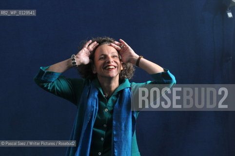 Elizabeth Pisani at The Edinburgh International Book Festival 2008..Copyright©Pascal Saez/Writer Pictures/Rosebud2