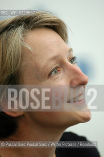 British writer and jourmalist Joanna Pitman.at the Edinburgh International Book Festival 2003.                                                 .copyright©Pascal Saez.Pascal Saez/Writer Pictures/Rosebud2