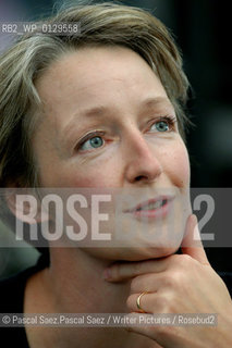 British writer and jourmalist Joanna Pitman.at the Edinburgh International Book Festival 2003.                                                 .copyright©Pascal Saez.Pascal Saez/Writer Pictures/Rosebud2