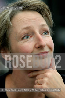 British writer and jourmalist Joanna Pitman.at the Edinburgh International Book Festival 2003.                                                 .copyright©Pascal Saez.Pascal Saez/Writer Pictures/Rosebud2