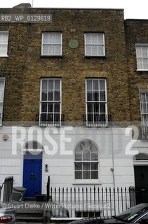 Joe Orton. Playwrite. Noel Road. Islington. London N1. ..copyright©Stuart Clarke/Writer Pictures/Rosebud2