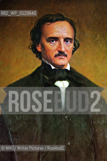 Edgar Allan Poe (1809-49).American writer and poet..Copyright©NNG/Writer Pictures/Rosebud2