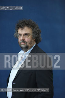 Stephen Poliakoff, British playwright, director and scriptwriter, at the 2010 Edinburgh International Book Festival, August 23, 2010...Copyright©Geraint Lewis/Writer Pictures/Rosebud2