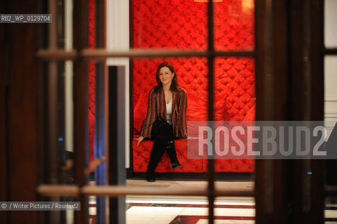 Author Rachel Polonsky in Blythswood Hotel , Glasgow. Photographed on the  12th March 2010....Copyright©/Writer Pictures/Rosebud2