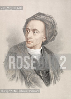Alexander Pope ((1688-1744).English poet..copyright©nmg/Writer Pictures/Rosebud2
