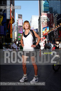Pembrokeshire round the world runner, Rosie Swales Pope, photographed in New York..copyright©Dan Callister/Writer Pictures/Rosebud2