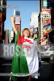 Pembrokeshire round the world runner, Rosie Swales Pope, photographed in New York..copyright©Dan Callister/Writer Pictures/Rosebud2