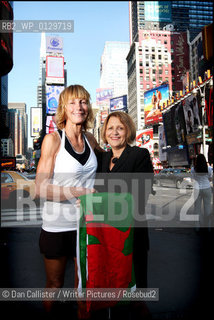 Pembrokeshire round the world runner, Rosie Swales Pope, photographed in New York..copyright©Dan Callister/Writer Pictures/Rosebud2