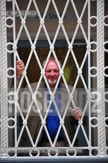 Scottish Poet and Writer Tom Pow pictured at Crichton Hall in Dumfries. His latest book of poetry has been inspired by the experiences of the patients at Crichton Hall.....Copyright©Gareth Easton/Writer Pictures/Rosebud2