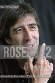 Spanish writer Benjamin Prado, author of Not Only Fire, at the Edinburgh International Book Festival 2005..Copyright©Pascal Saez.Pascal Saez/Writer Pictures/Rosebud2