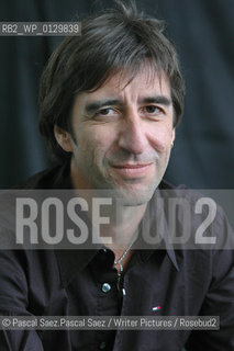 Spanish writer Benjamin Prado, author of Not Only Fire, at the Edinburgh International Book Festival 2005..Copyright©Pascal Saez.Pascal Saez/Writer Pictures/Rosebud2