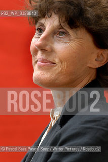 Writer Amanda Prantera at the Edinburgh International Book Festival 2003..Copyright©Pascal Saez.Pascal Saez/Writer Pictures/Rosebud2