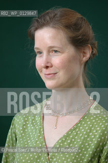 American writer  Ann Patchett, author of Run, at the Edinburgh International Book Festival 2007. ..Copyright©Pascal Saez/Writer Pictures/Rosebud2