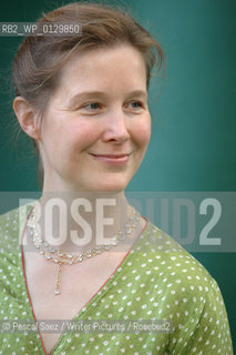 American writer  Ann Patchett, author of Run, at the Edinburgh International Book Festival 2007. ..Copyright©Pascal Saez/Writer Pictures/Rosebud2