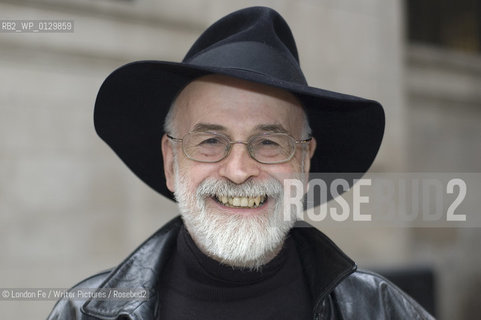 Best selling author Terry Pratchetts has sold over 55 million books in 27 different countries thanks mainly to his fantasy Discworld series. .In August 2007 he was diagnosed with a very rare form of Alzheimers disease..©London Fe/Writer Pictures/Rosebud2