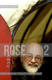 Fantasy writer Terry Pratchett, pictured during a break at the citys Book Festival...copyright©Colin Hattersley/Writer Pictures/Rosebud2