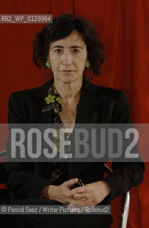 Rose Prince at The Edinburgh International Book Festival 2008..Copyright©Pascal Saez/Writer Pictures/Rosebud2