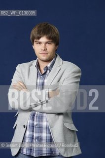 Victor Puchkov, Russian author, at the 2010 Edinburgh International Book Festival, August 24, 2010...Copyright©Geraint Lewis/Writer Pictures/Rosebud2
